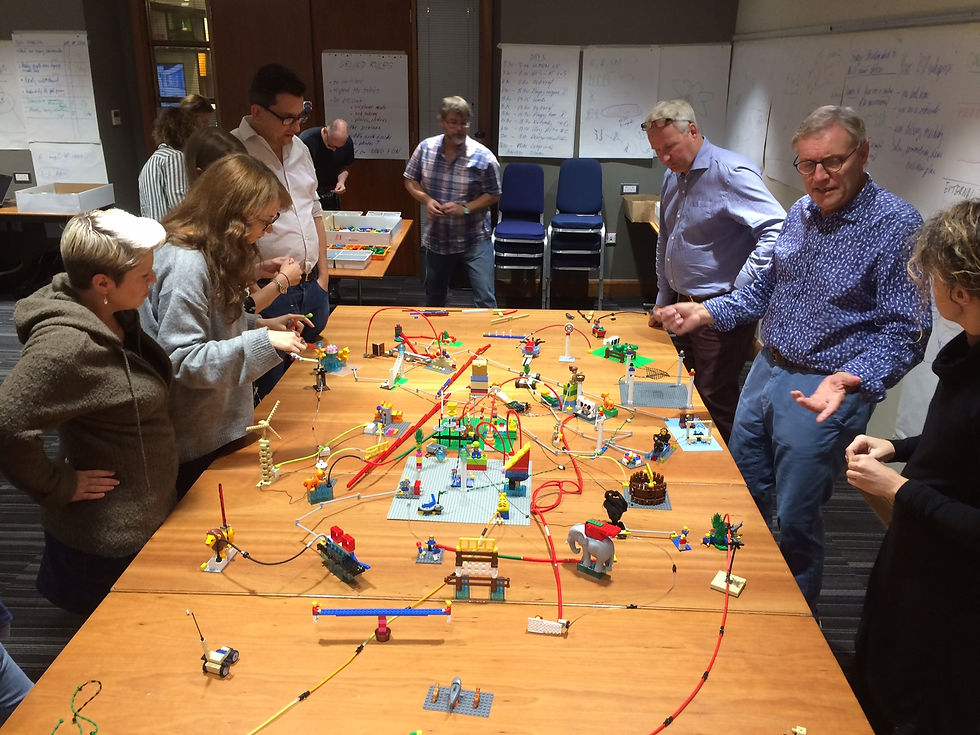 Landscapes of individual models can be created to look at the relative proximity of what they each represent. This can help understand all the factors that are involved in a complex problem.