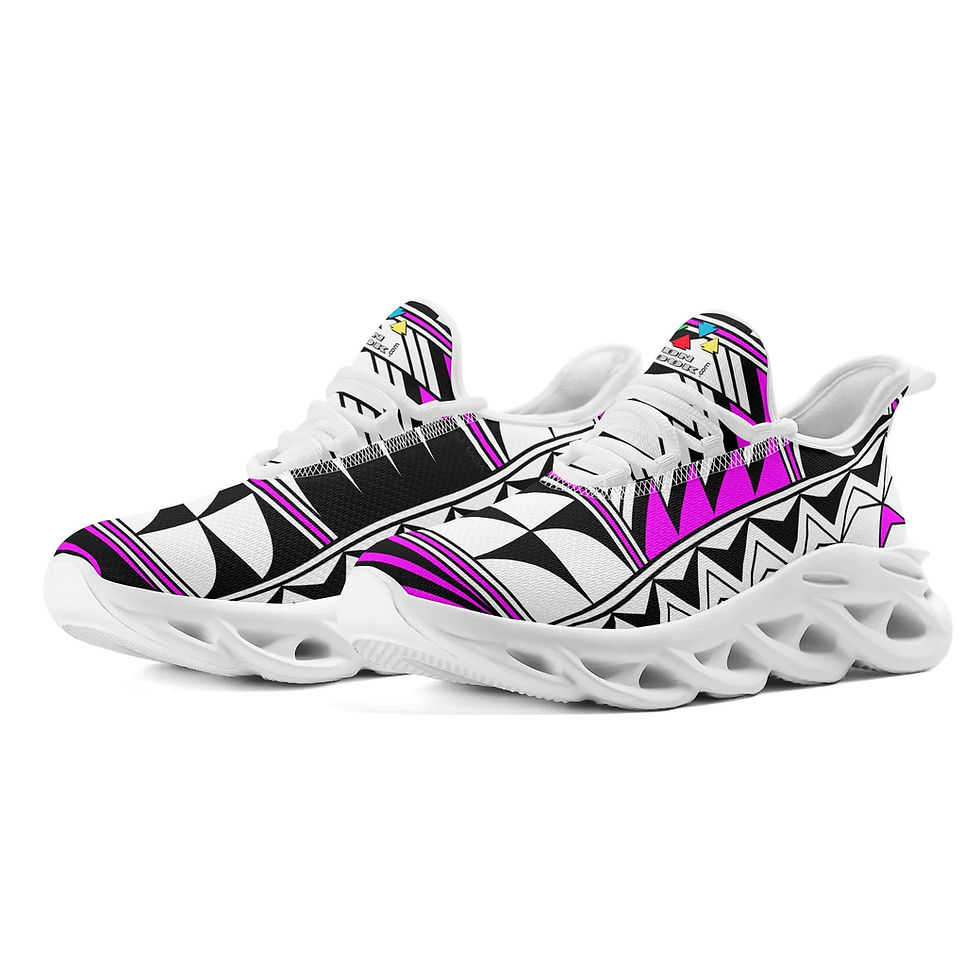 Thumbnail: Feather Blessings in  Pink Performance Walkers