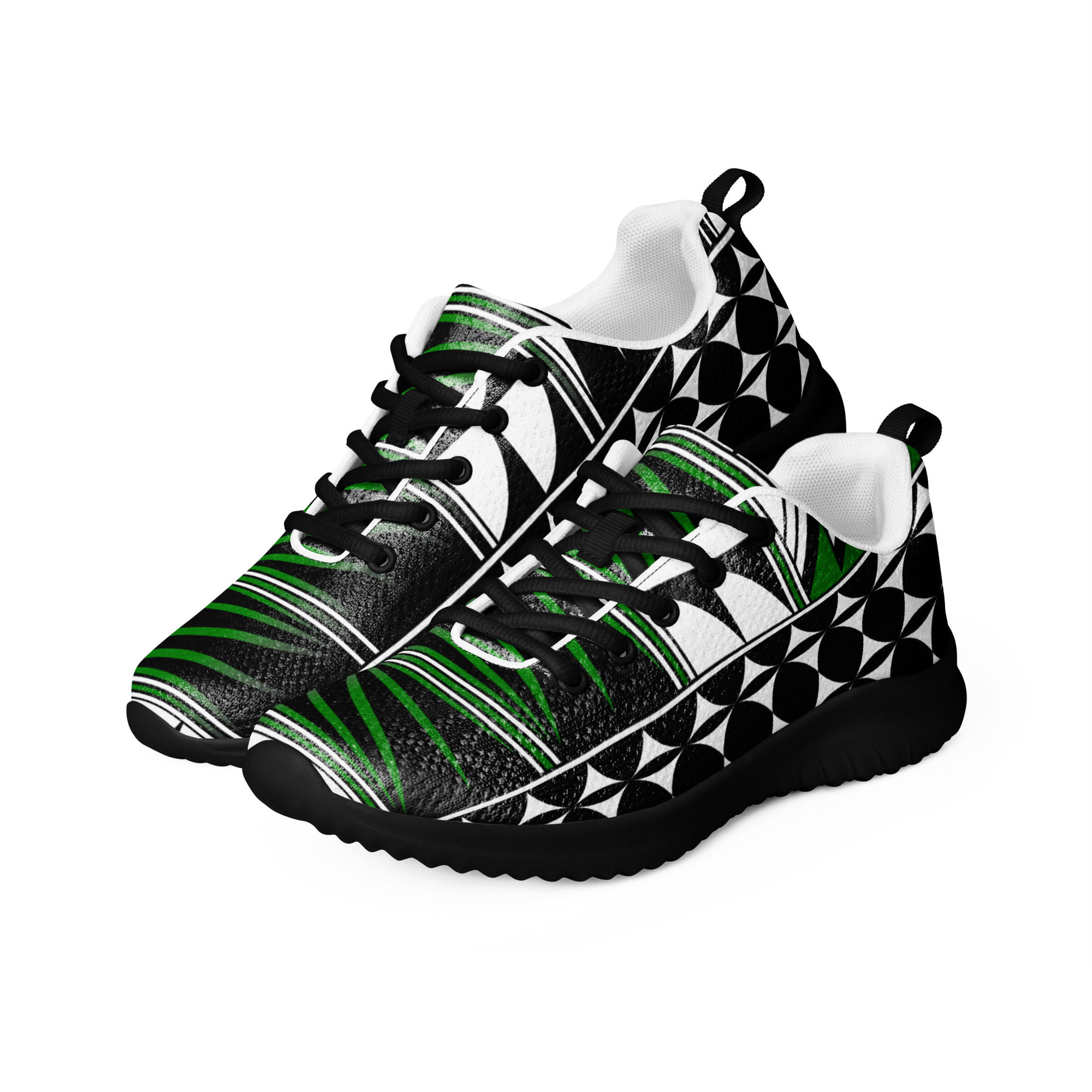 Feather Blessings - Green - Women’s athletic shoes