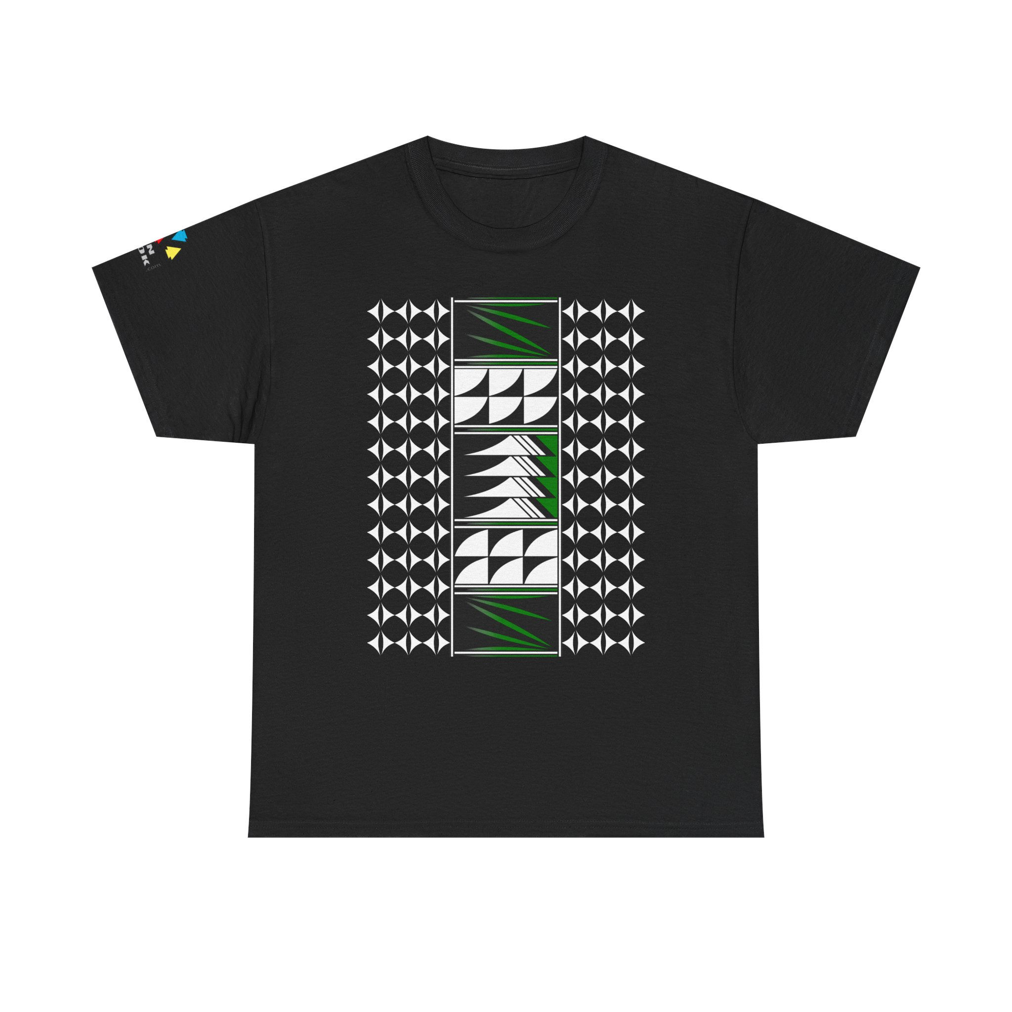 Feather Blessings in Green Gildan Unisex Tee