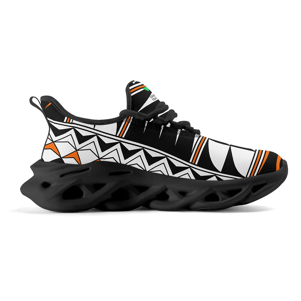 Thumbnail: Feather Blessings in  Orange Performance Walkers