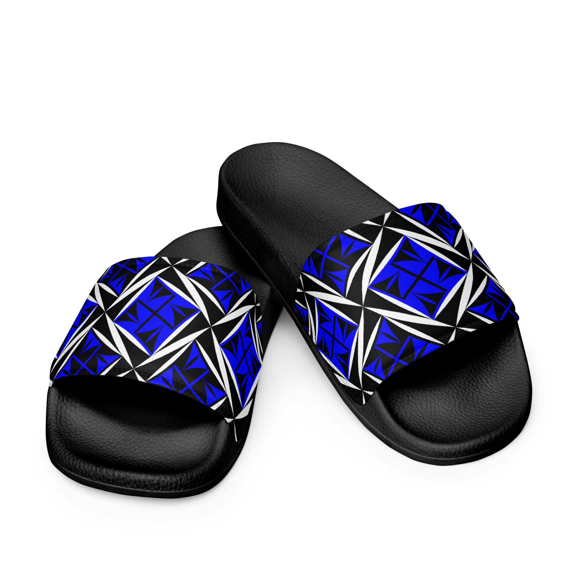 Sacred Winds in Cobalt Women's slides