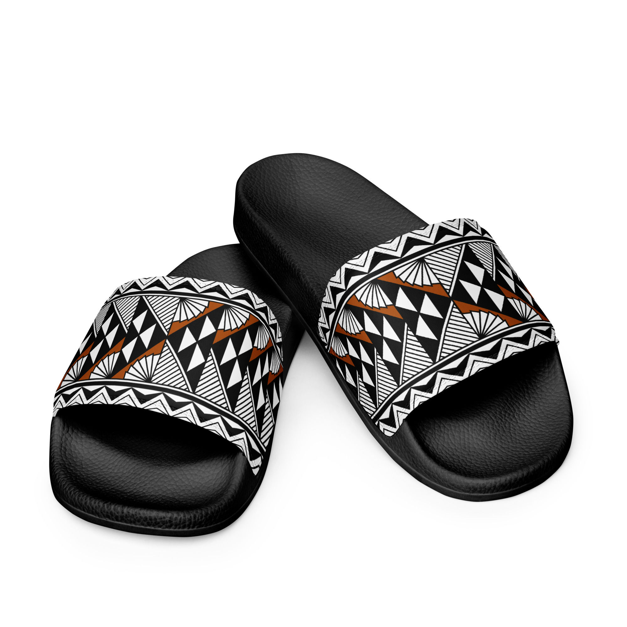 Sun and Rain in Rust Men’s slides