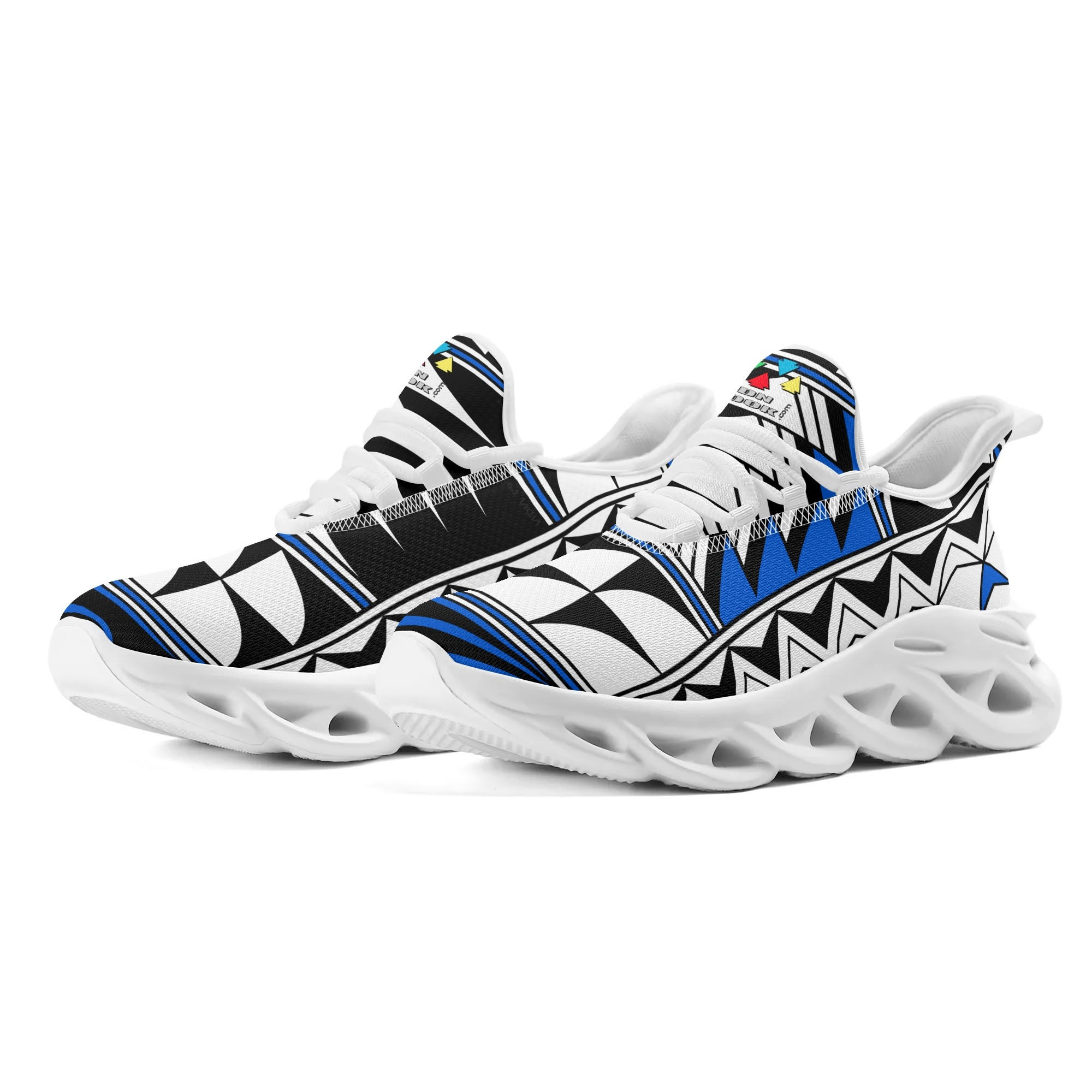 Feather Blessings in Blue Performance Walkers