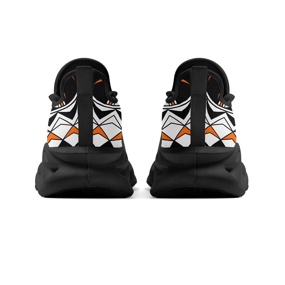 Thumbnail: Feather Blessings in  Orange Performance Walkers