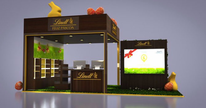 Lindt inaugura pop-up store para Páscoa
