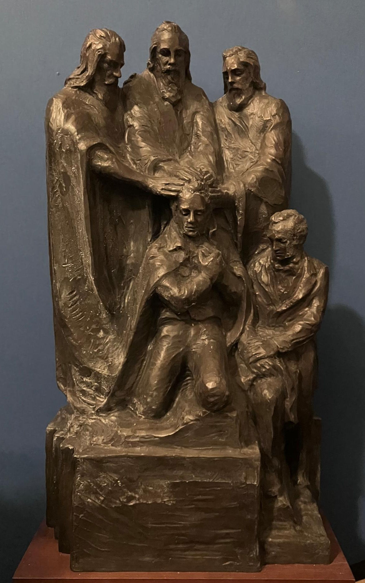 Restoration of the Melchizedek Priesthood Bronze Statue - 1962