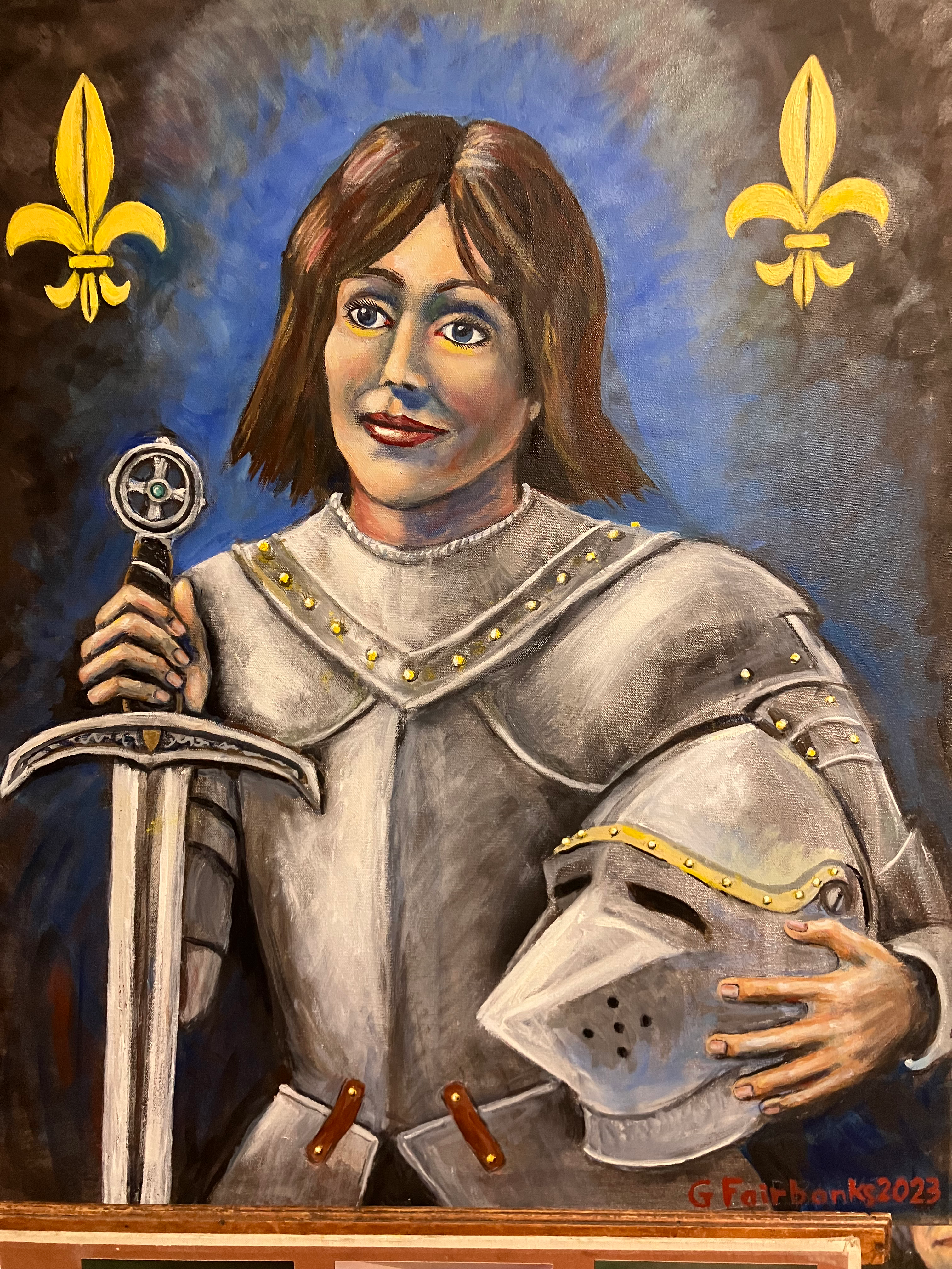 Joan of Arc in Period-Style Armor