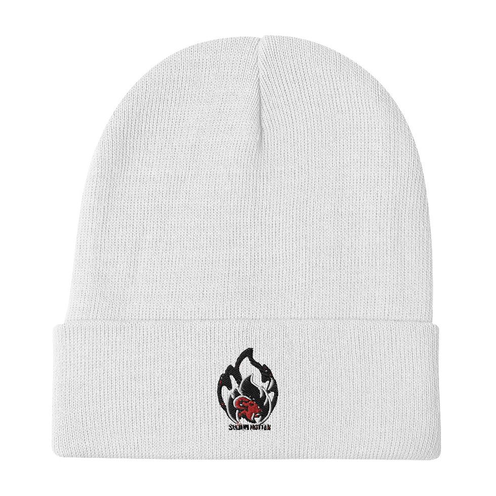 SMOKIN MOTTON Embroidered Beanie