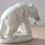 サムネイル： Vintage Ceramic White Bear