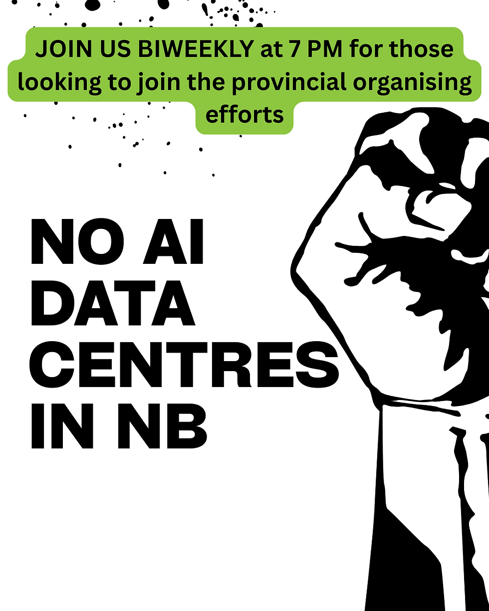 NB AI Data Resistance Organisers Call
