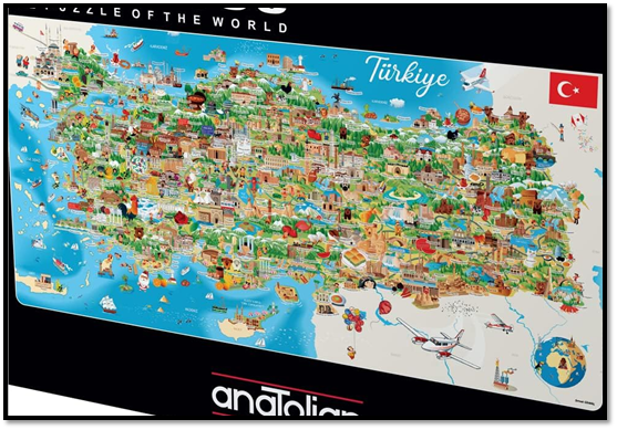 puzzle pour enfant Turquie