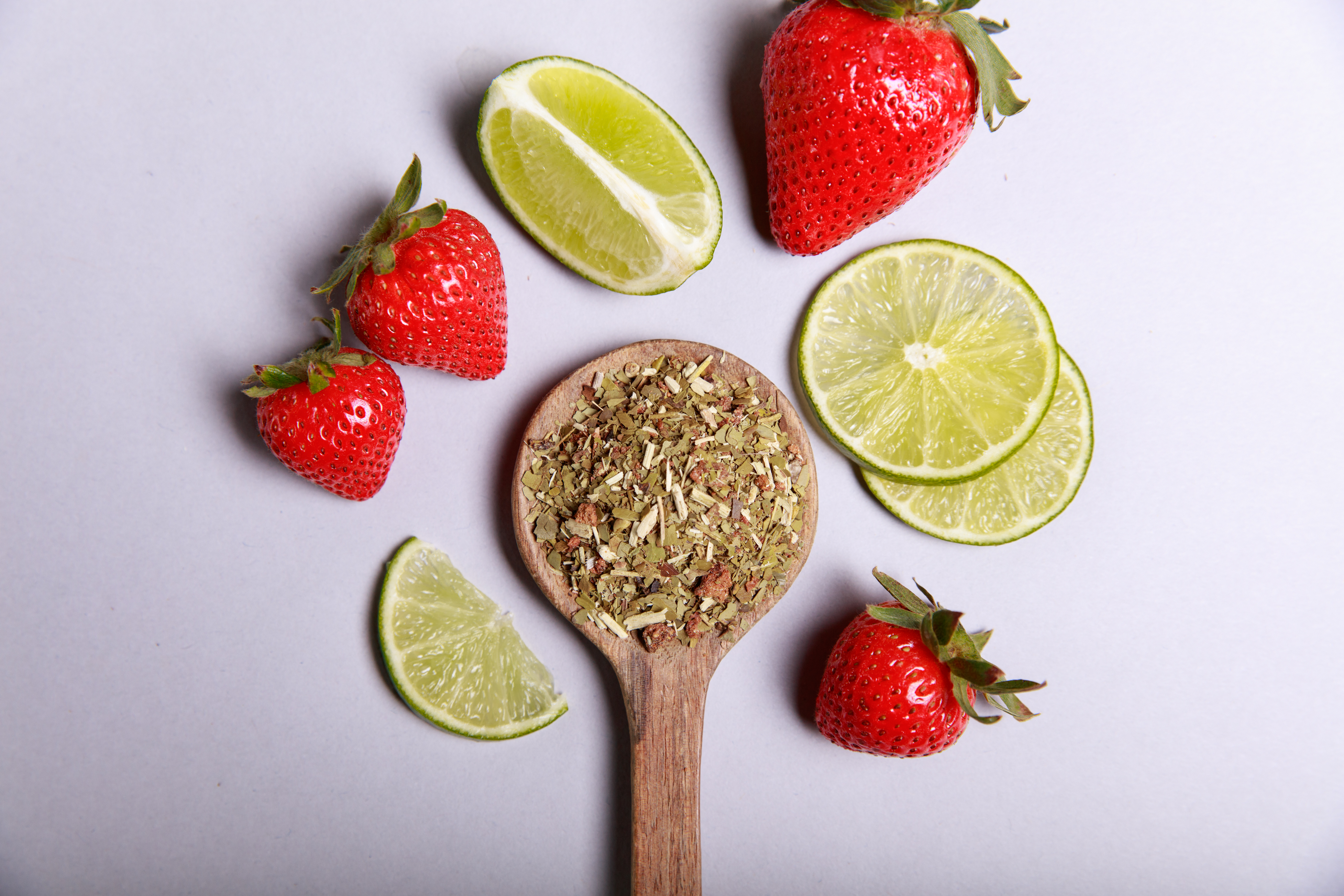 Strawberry-Lime Yerba Mate