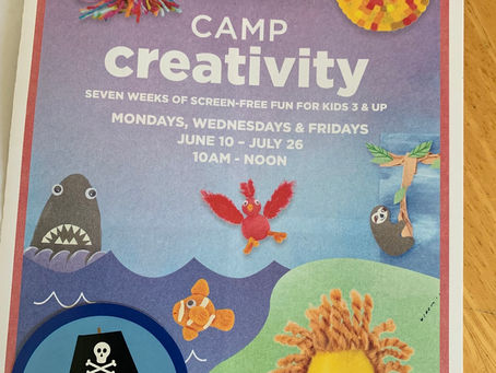 Out & About: Camp Creativity at Michaels Stores