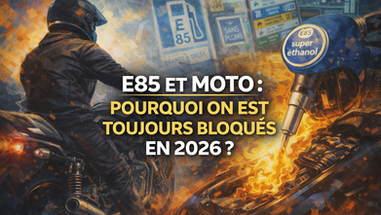E85 et moto : pourquoi on est toujours bloqués en 2026 ?