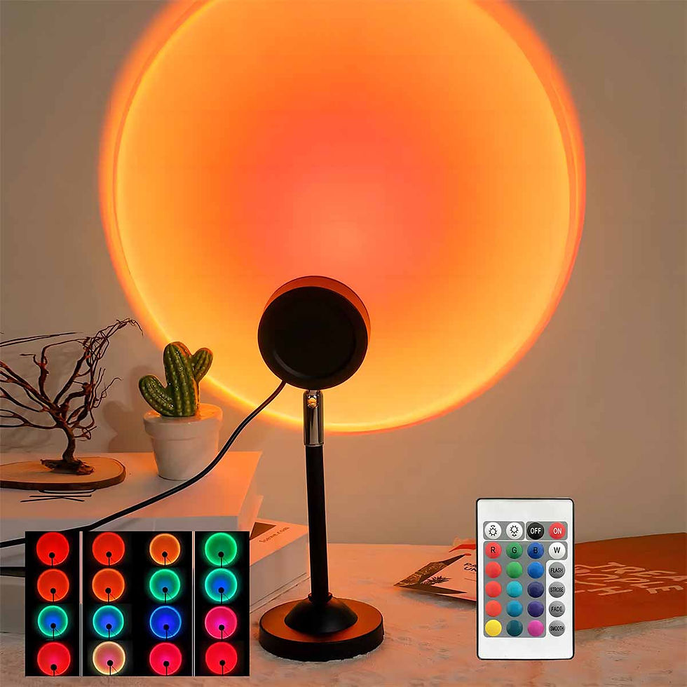 Miniatura: Luminária Projetora Pôr do Sol 16 Cores