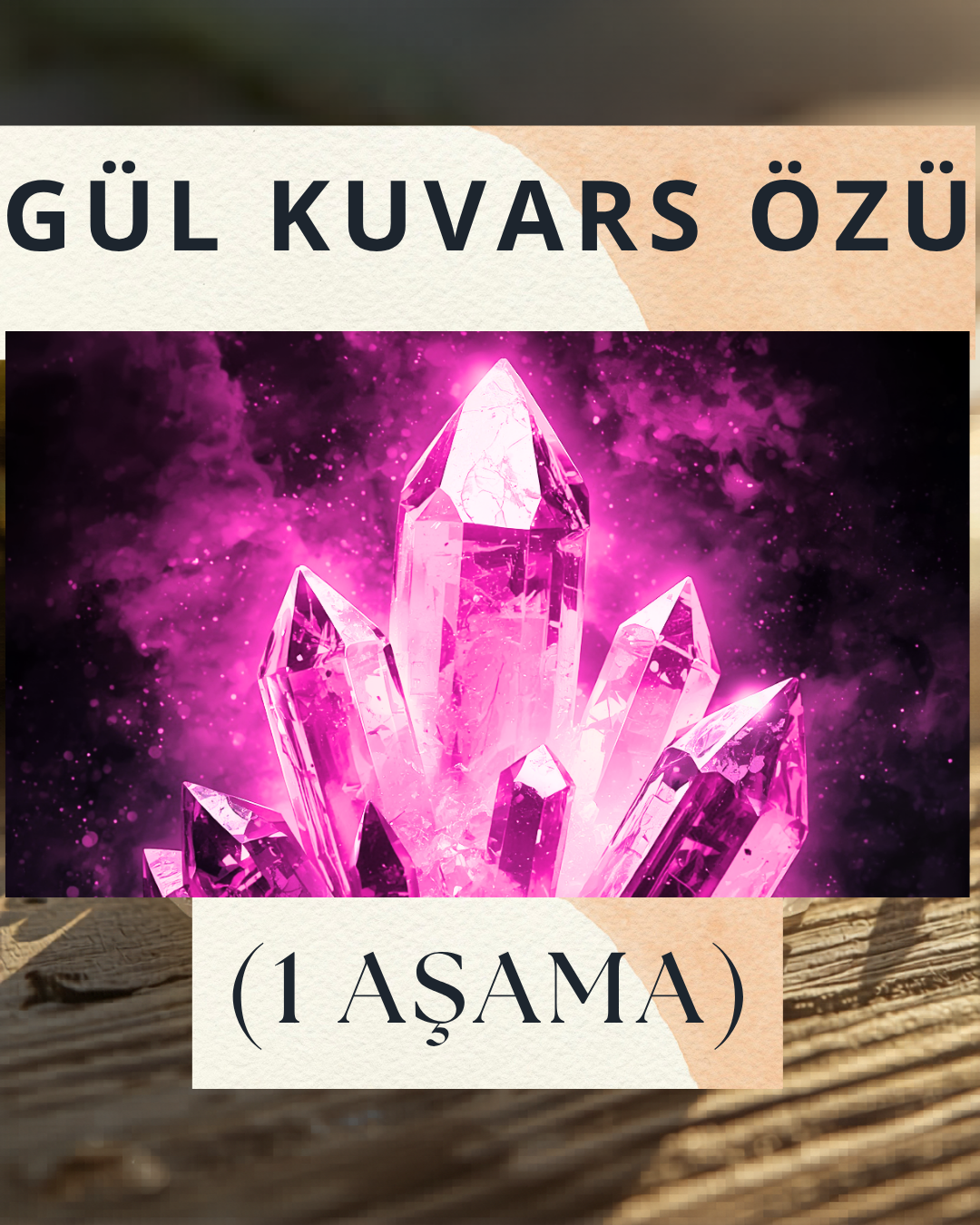 GÜL KUVARS ÖZÜ (1 AŞAMA)