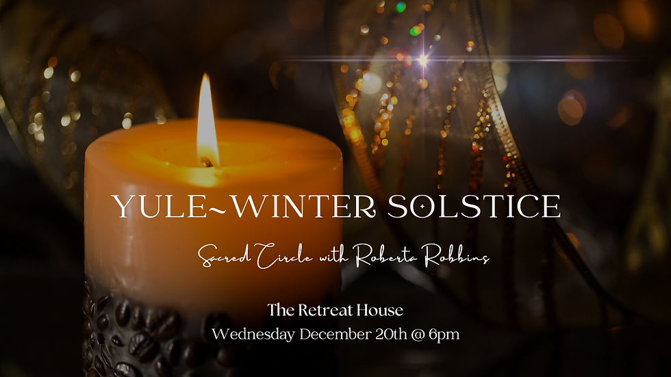 Yule Sacred Circle & Journey