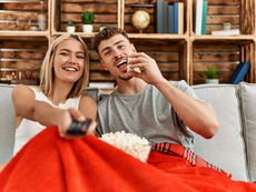 Watching A Valantine Movie Men Love