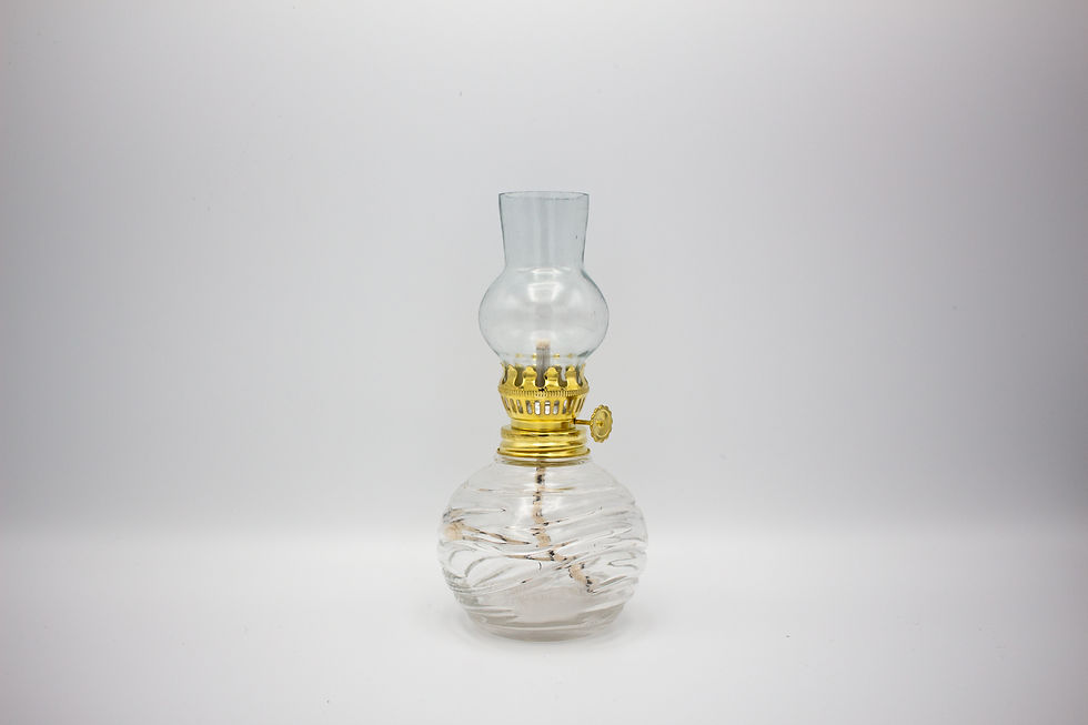 SMALL OIL LAMP ROUND BASE 500ml