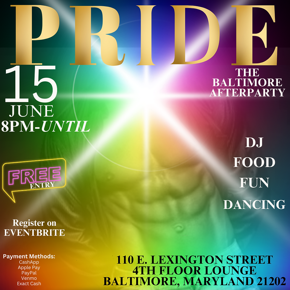 Bmore PRIDE 2K24 After Party!