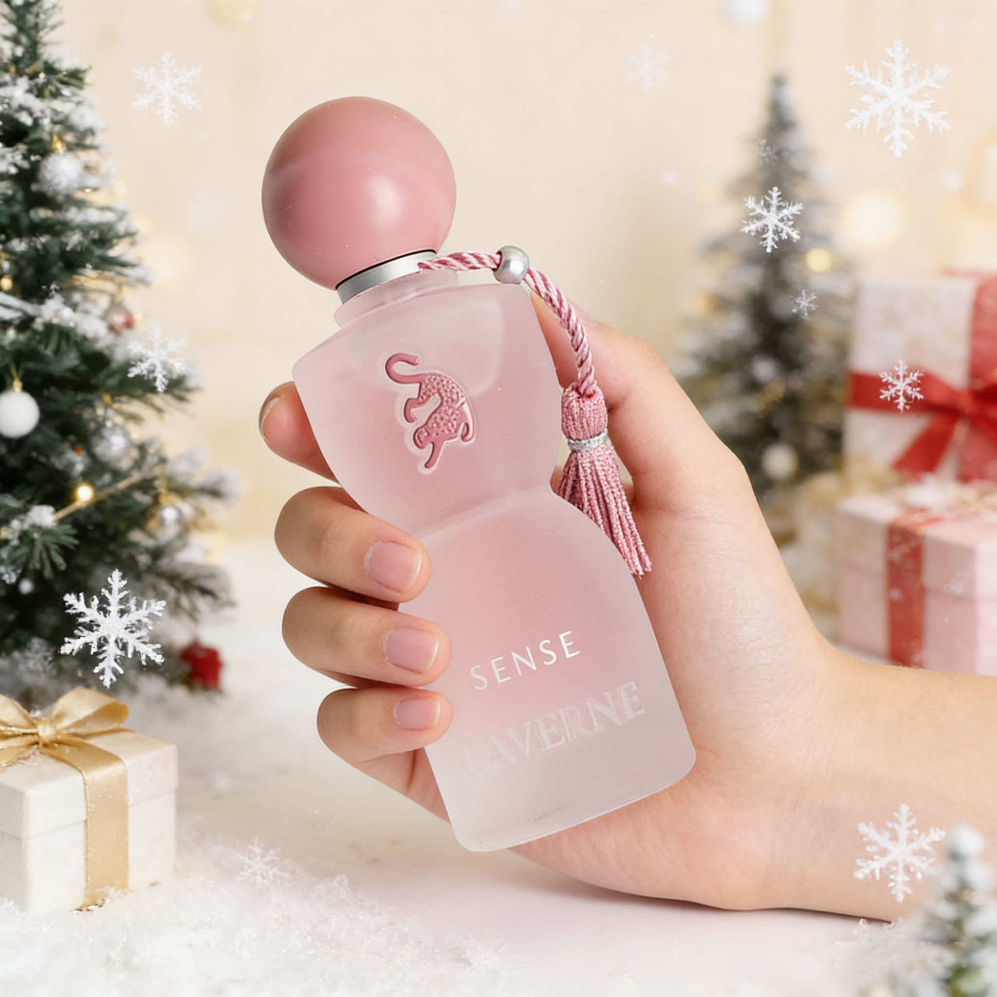 SENSE Perfume 75ml 2.5fl.oz Pink Leopard Eau De Parfum Middle East Dubai Arabian