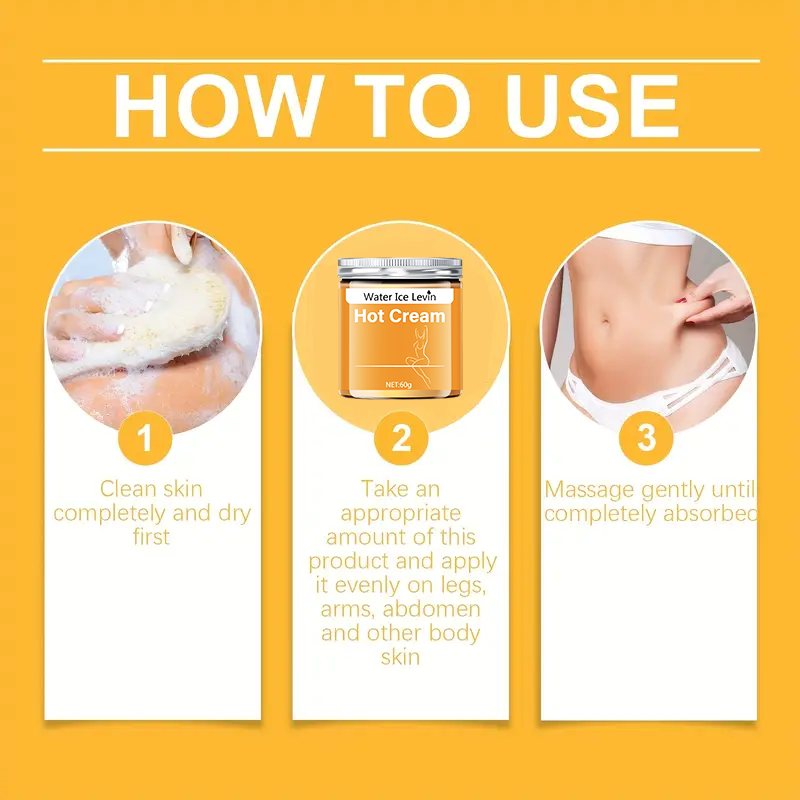 Thumbnail: How to use guide: Clean skin, apply cream, massage.