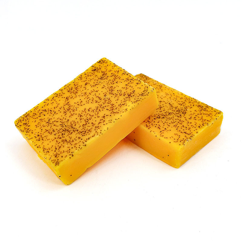 Two yellow exfoliating bars