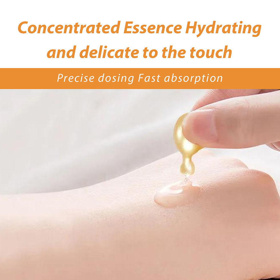 Thumbnail: Hand applying essence capsule to skin: precise dosing, fast absorption.