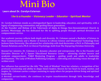Dr. CC image and Bio