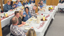 Dylan L was one of the confirmation students.