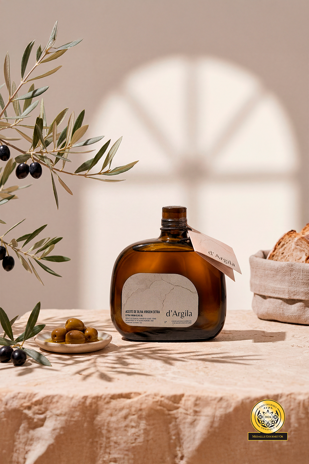 Aceite de Oliva Virgen Extra d'Argila - Edición Fundacional Premium - 500 ml