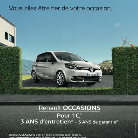 Renault OCCASIONS partenaire des Masters de Feu