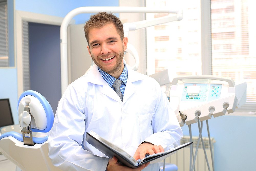 dental practice dentist smiling