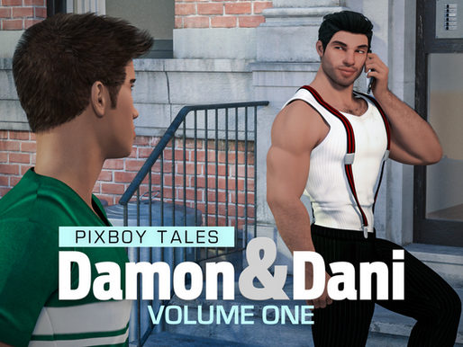"Damon & Dani" Graphic Novels Now Available