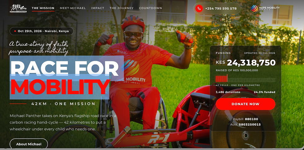 Race for Mobility - Hero