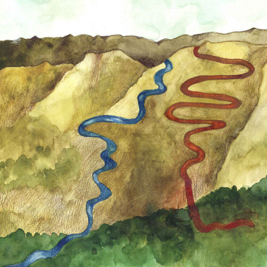 Ilustración Mapa Villa Yacanto