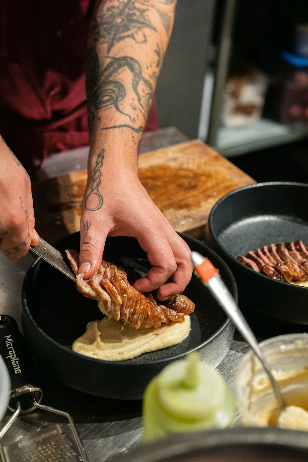 Between the First Pour and the Last Plate