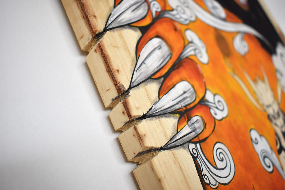 Miniature : Kyuubi in the Wood