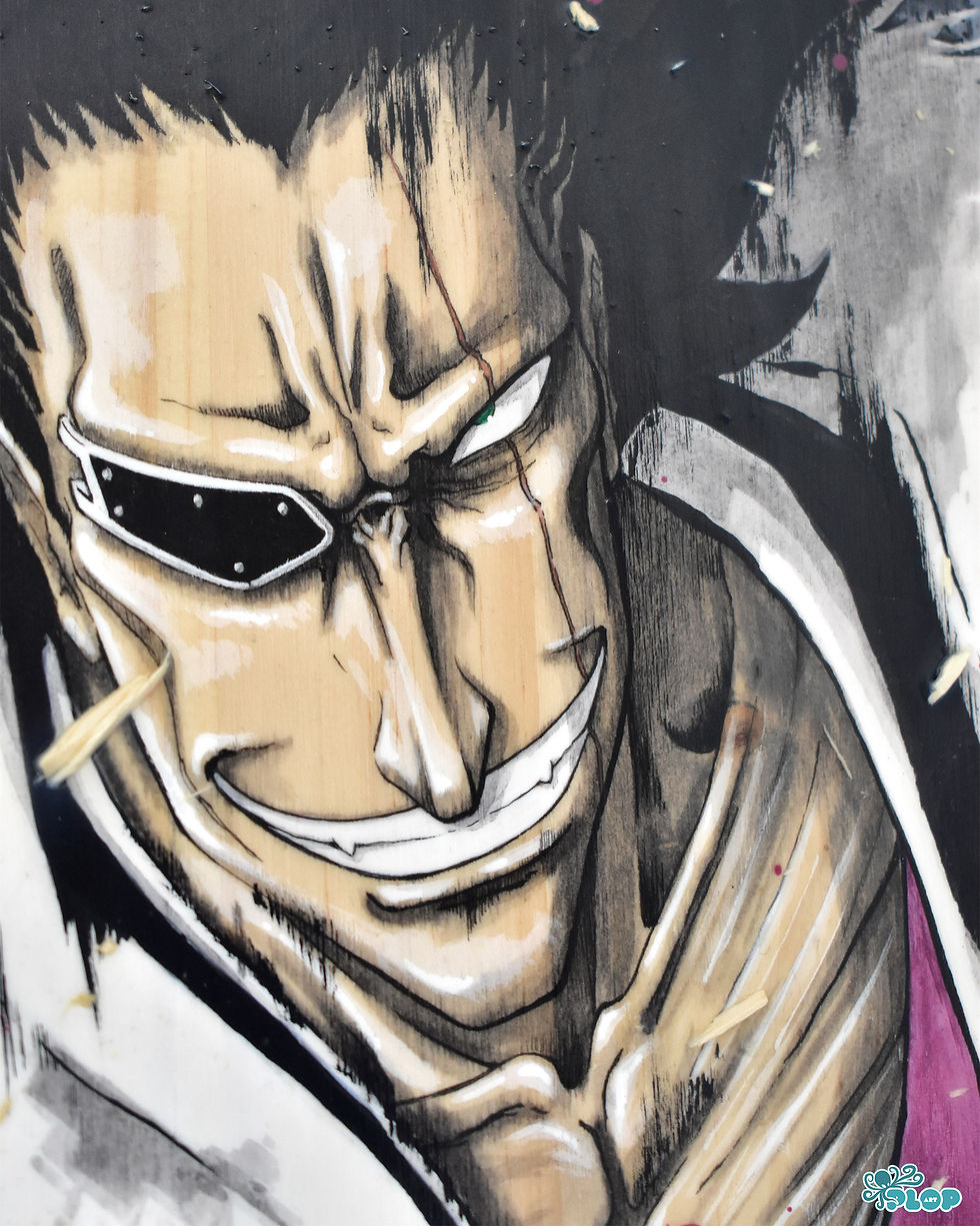 Miniature : Zaraki Kenpachi in the wood