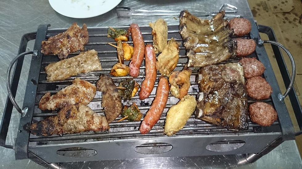 Parrillada del Buffet Libre