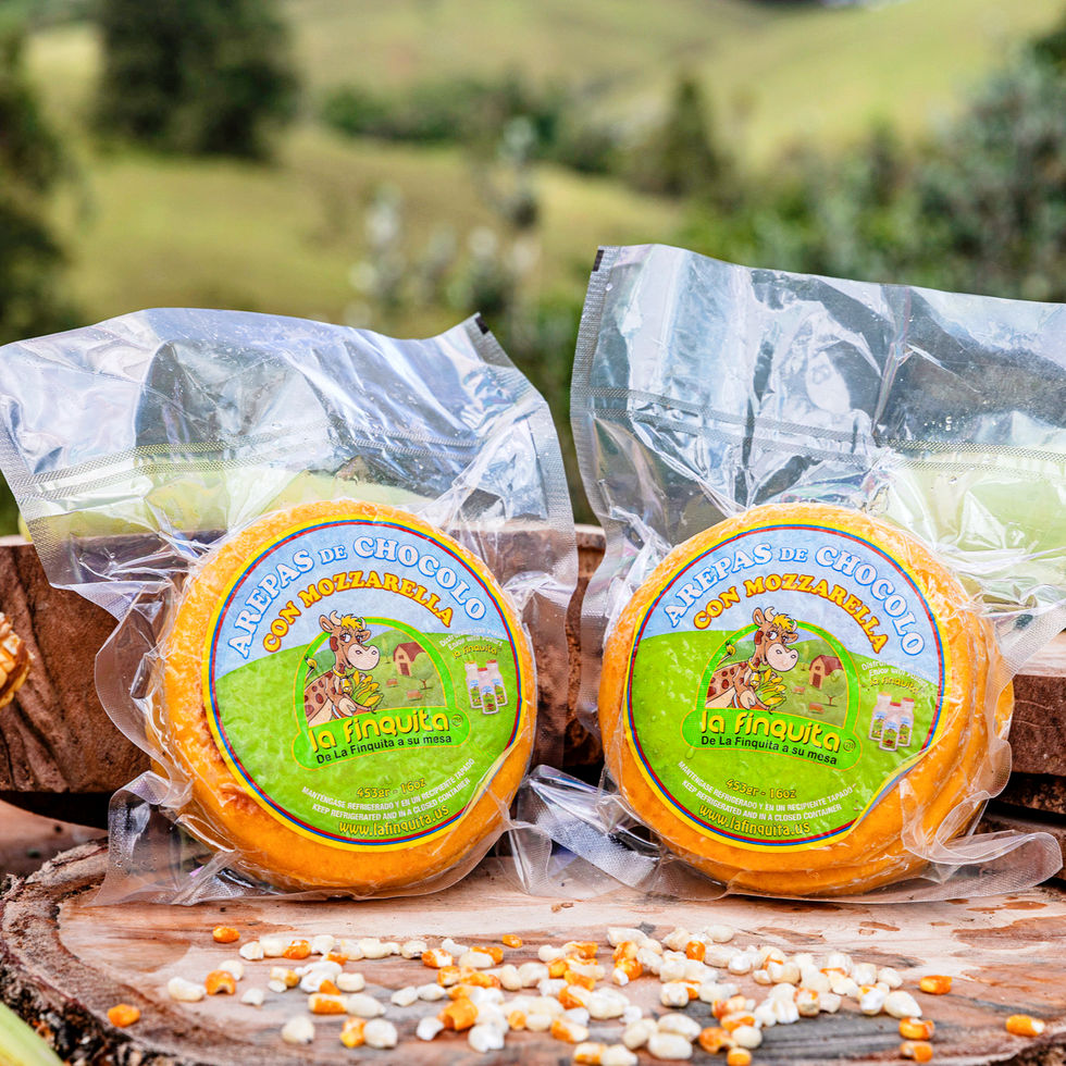 Arepas de chocolo con Mozzarella | La Finquita us