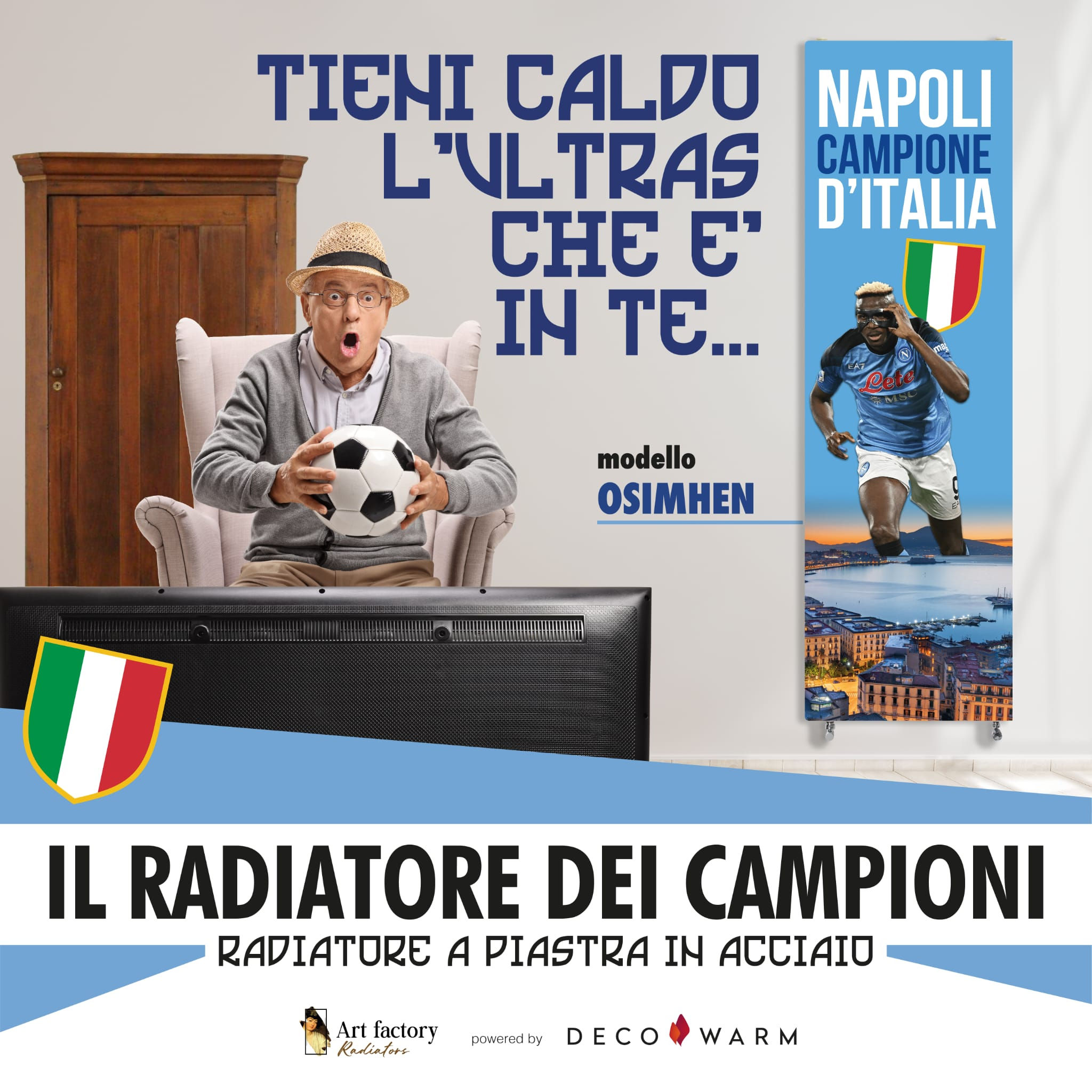 Napoli Campione D'Italia - Radiatore Ultra Power