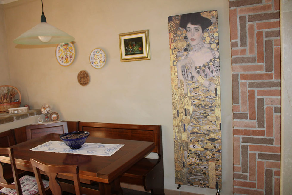 Miniature : Adèle de Klimt - Radiateur à plaques verticales Art Factory