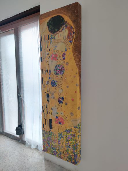 Miniatura: Kiss Klimt - Radiatore a Piastra Art Factory Verticale