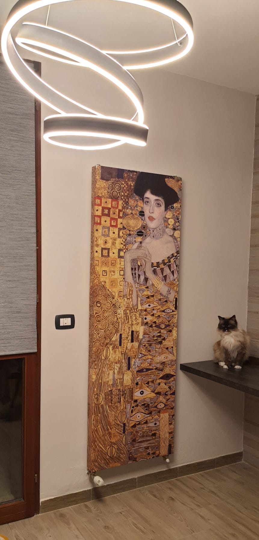 Radiatore Art Factory Adele di Klimt Disponibile in Varie Misure e Watt
