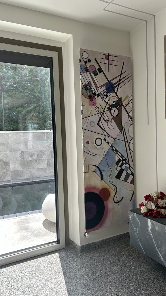 Radiatore Art Factory Kandinsky VIII Disponibile in Varie Misure e Watt