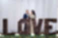 Giant LOVE letters 48"