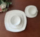 White Dishware