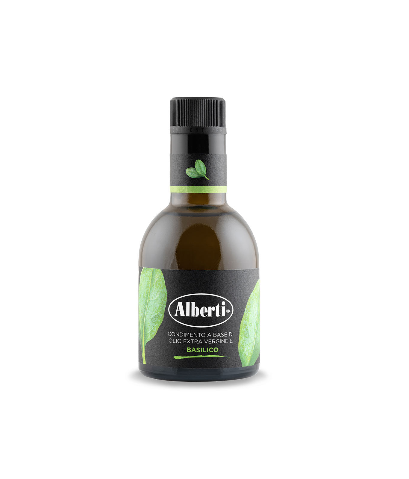 Alberti Condimento A Base di Olio Extra Virgine e Basilico 250ml